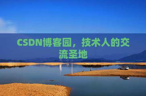 CSDN博客园，技术人的交流圣地